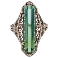 CAOSHI Fashion Vintage versilberte Gravur hohle Smaragd ringe für Frauen