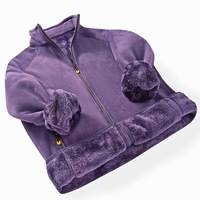 Fabricants de vêtements personnalisé de haute qualité hiver polaire épaissie Cardigan chaud sweat décontracté femmes à manches longues veste