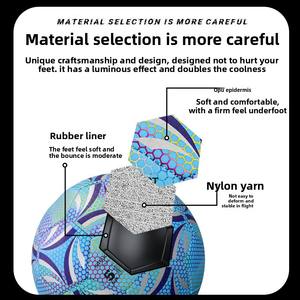 ไม่ใช่. ลูกฟุตบอลสะท้อนแสง 5 ลูก รุ่น LSYGQ ปี 2026 สหรัฐอเมริกา-แคนาดา-เม็กซิโก สำหรับฝึกซ้อมฟุตบอล ขายส่งแบบดรอปชิปปิ้ง - Product Image 3