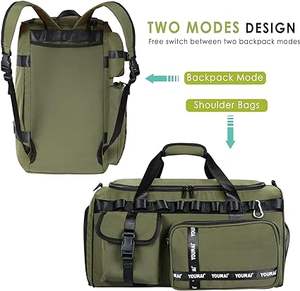 Échantillon gratuit Source d'usine : Sac de voyage pliable imperméable avec sac à chaussures/Sac de voyage avec grande capacité - Product Image 3