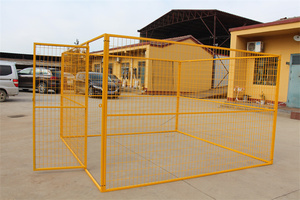 China <strong>Large</strong> Outdoor Cage Galvanized Steel Waterproof Secure Lock <strong>Dog</strong> <strong>Kennel</strong> - Product Image 4