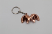 Porte-clés métal personnalisé 3D Fortune Lucky Cookie Cadeau de boutique de Fortune Cookies