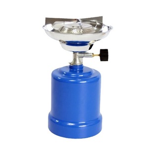 Portable Gas <b>Stove</b> Stainless Steel Butane Fuel 1-2 Person Outdoor Camping <b>Stove</b> With Needle Valve For 190g Canister - Product Image 5