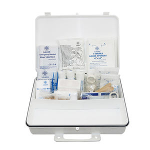 Venta caliente 10 personas o 25 personas de plástico médico hogar botiquín de primeros auxilios con suministros médicos para el hogar - Product Image 2