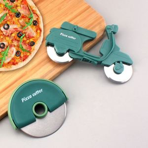 Motorcycle Circular Knife Roller Pie Double Wheel Pizza Cutter Creative Kitchen Tools - Product Image 1