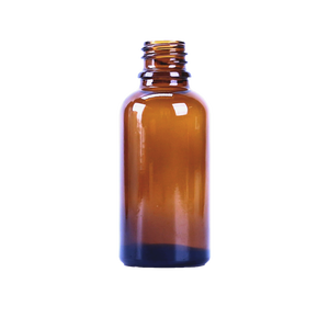 Botella de vidrio ámbar con gotero para el cuidado de la piel femenina, envase cosmético vacío para aceite esencial, suero facial, tintura, aceite líquido. - Product Image 3