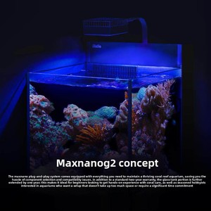 New RedSea MAX Nano G2 Glass Saltwater Tank Partition with <strong>Lighting</strong> and Back Filtration for Marine <strong>Aquarium</strong> - Product Image 4