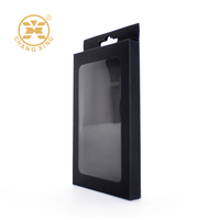 Étui de téléphone à prix d'usine, câble de données électronique, boîte d'emballage en papier pour écouteurs avec fenêtre