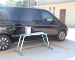 Có thể điều chỉnh chiều cao nền tảng làm việc EN131 nhôm nền tảng thang - Product Image 2