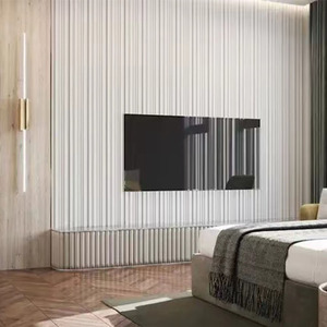 Gạch dẻo MIGLIORE chống thấm & chống cháy, có thể uốn cong, họa tiết sóng, gạch dẻo trang trí nội thất, đá ốp tường mcm - Product Image 3