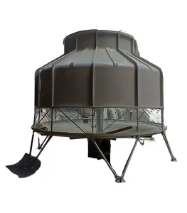 125T FRP Open Counter Flow round Cooling Tower Efficient Cooling System for Various Applications
