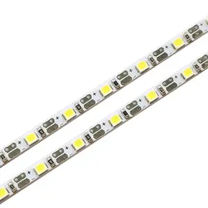 Fabrika doğrudan satış LED sert ışık şeridi reklam ultra ince ışık kutusu 12V ışık şeridi 3/4/6mm geniş 5630 sert şerit