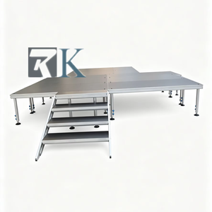 Wedding Event Adjustable Stage <b>Platform</b> for Outdoor Activities Wedding Concerts - Product Image 1