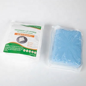 Compresa de laparotomía quirúrgica desechable médica, vendaje estéril para heridas, esponjas de gasa - Product Image 5