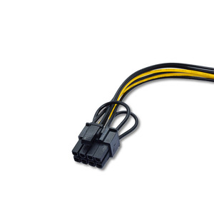 15-pins mannelijke naar 8-pins (6+2) PCI-E voedingskabel 18AWG kabel - Product Image 1