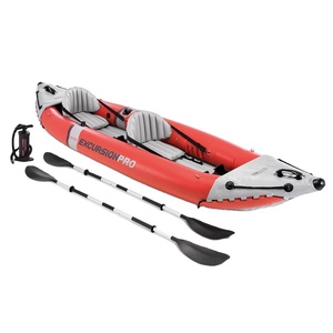 Kayak gonflable <span class=keywords><strong>Intex</strong></span> 68309 Excursion Pro <span class=keywords><strong>K2</strong></span> à deux places, bateau pneumatique, épaissi et résistant à l'usure, léger et portable - Product Image 1