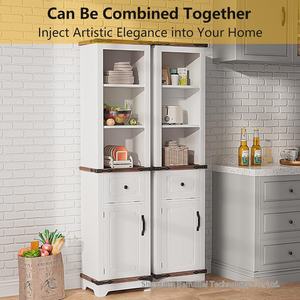 Foreign Trade Hot Selling Density Board White Plate Bathroom Narrow <b>Locker</b> Floor Storage Cabinet Vertical Storage Cabinet - Product Image 6