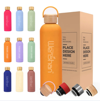 Bouteille d'Eau en Acier Inoxydable Personnalisable pour Voyage, Isotherme, 500 ML, Peinture Caoutchoutée, Créative, Sport, Vente en Gros