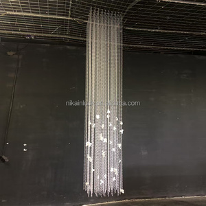 NIKA Wedding fornisce acrilico testa arco sfondo <span class=keywords><strong>finestra</strong></span> ciondolo matrimonio Hotel banchetto <span class=keywords><strong>sala</strong></span> tenda Layout soffitto - Product Image 2