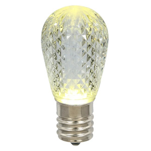 Trung Quốc Nhà Sản Xuất Xuất Khẩu Trắng Ấm <span class=keywords><strong>LED</strong></span> S14 Pha Lê Cut Mặt Ánh Sáng Bóng Đèn Cho Ngoài Trời Chuỗi Đèn - Product Image 1
