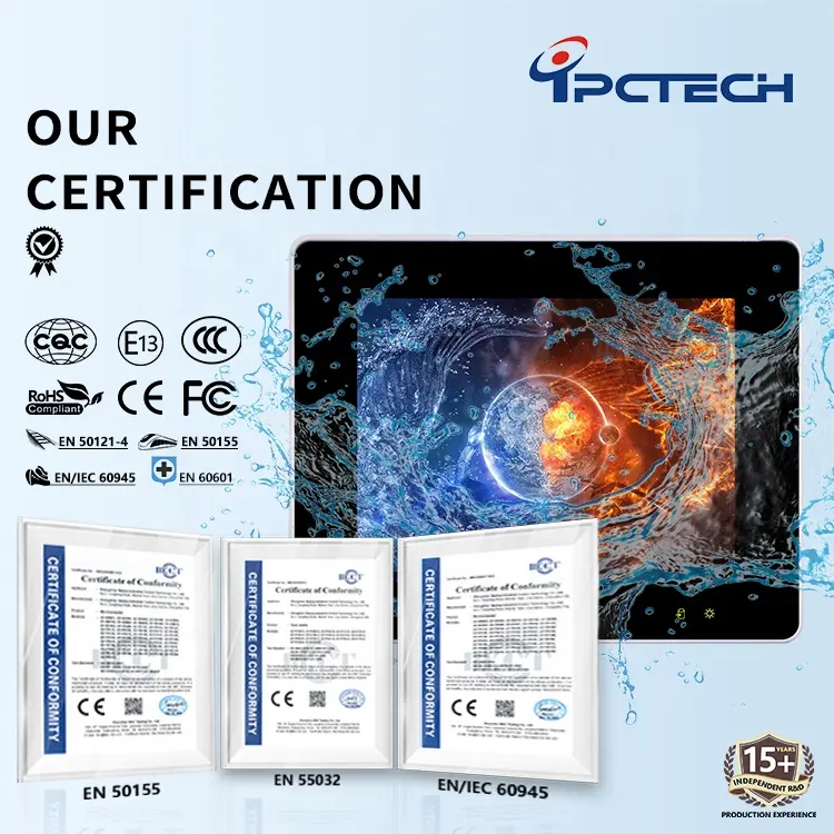 Ipctech זול אדם מכונת ממשק יחיד לוח מחשב לוח תעשייתי מגע כל במחשב אחד אנדרואיד תעשייתי לוח pc