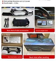 Écran d'odomètre numérique 12,3 pouces pour Ford Mustang GT 2006-2013, cockpit virtuel, compteur de vitesse, tableau de bord de voiture
