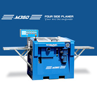 Nouveau rabot double face CE quatre 4 combinaisons de rabots à bois pour machine à mouler latérale à vendre de SAGA
