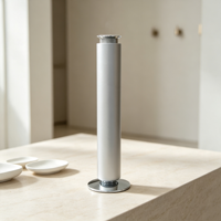 Diffuseur d'arômes rechargeable en aluminium 100 ml à double liquide, machine à parfum de table USB avec contrôle de la minuterie par application, écologique et silencieux