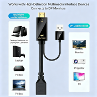 Câble USB-A vers HDMI 4K HD, convertisseur vidéo haute définition, gaine en PVC blindée pour PC, ordinateur portable, moniteur, projecteur