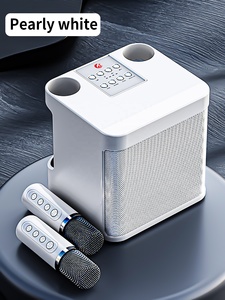 Microphone XINJIA avec batterie TF 1500mAh, portable, <span class=keywords><strong>pour</strong></span> la maison, V5.3 A826, karaoké, extérieur, étanche IPX2, haut-parleur sans fil 10W, FM/USB/SD - Product Image 5