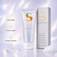 Nettoyant visage à la niacinamide et aux acides aminés, disponible en ODM, nettoyage en profondeur, sans sulfate, gel nettoyant hydratant doux pour tous les jours, adapté aux peaux sensibles/sèches