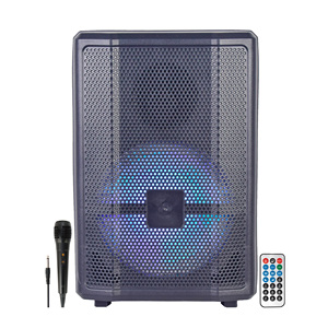 Altavoz inalámbrico bafle, dispositivo <span class=keywords><strong>de</strong></span> audio boombox <span class=keywords><strong>de</strong></span> 8 pulgadas, luz intermitente <span class=keywords><strong>de</strong></span> graves, 2023 - Product Image 6