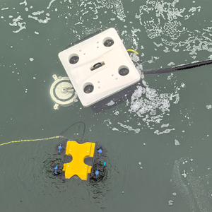 Điều khiển độ sâu tự động lơ lửng và điều hướng định hướng robot làm sạch tàu forbluetank với hệ thống cung cấp điện dựa trên bờ - Product Image 5