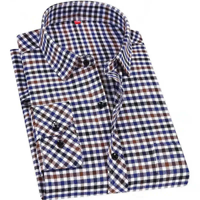 2021 Wholesale Fashion mens suits Custom slim fit formal shirts plus size shirts