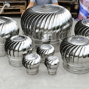 Ventilador de Techo para Exteriores de 80 Pulgadas (900 mm), 150 CFM, para Granjas Avícolas y Porcinas, Sin Alimentación Eléctrica, de Acero Inoxidable - Product Image 6