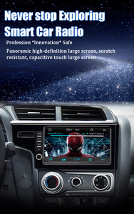 Radio para Auto con Linux de 9 Pulgadas para Honda Fit 3 Th Jazz 2014 2015 2016 2017 2018 2019 <span class=keywords><strong>2020</strong></span>, Reproductor de DVD para Auto con Android Auto y Carplay Inalámbrico - Product Image 5