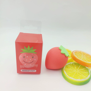 Esponja de Maquillaje Súper Linda, Lavable, Sin Látex, con Diseño de Frutas: Durazno, <span class=keywords><strong>Pera</strong></span>, Mango, Fresa, Limón, Aguacate - Product Image 4