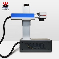 Machine d'impression laser à fibre laser, dispositif laser Raycus, portatif, large, sur le métal, 1 pièce