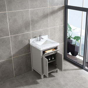 Mueble de Baño de Alta Gama de 24 Pulgadas con Lavabo de Cerámica y Características Resistentes al Agua - Product Image 6