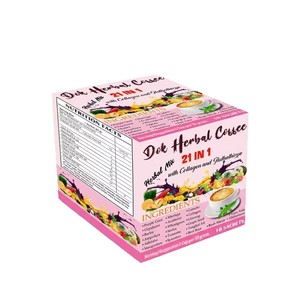 Caffè Bianco alle Erbe per Commercio Estero Transfrontaliero, <span class=keywords><strong>21</strong></span> Peptidi di Collagene, 210g, Caffè Istantaneo Dolce e Morbido in Busta - Product Image 5