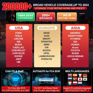 LAUNCH X431 PRO3 ACE OBD2 Scanner de diagnostic automobile avec contrôle bidirectionnel DBScar VII, outils de diagnostic de tous les systèmes pour voitures 12V - Product Image 5