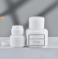 Emballage de crème à double paroi en matériau PP populaire5g 10g15g30g50g boîtes de gel de vernis à ongles