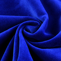 100% coton velours/velours tissu velours tissu d'ameublement beaucoup de couleurs pour choisir