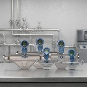 Débitmètre Coriolis Série K Motion : Mesure de température et de densité pour l'industrie des boissons, débit massique élevé de 0,1 % à 0,5 % - Product Image 1