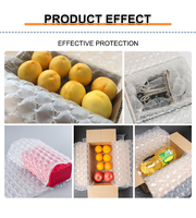 Top Sale Bubble Roll Wrapping Aufgeblasen von Bubble Roll Machine mit Größe der Luftblasen folie 40cm Breite Gut für Online-Verkäufer