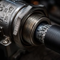 Kabel Harness Kontrol Industri Anti Ledakan ATEX dengan Konduktor Tembaga Berlapis Perak dan Baja Tahan Karat Kelas Vakum