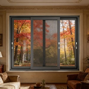 Portes et fenêtres en aluminium les plus vendues |   Fenêtres coulissantes à <span class=keywords><strong>double</strong></span> <span class=keywords><strong>vitrage</strong></span> - Product Image 5