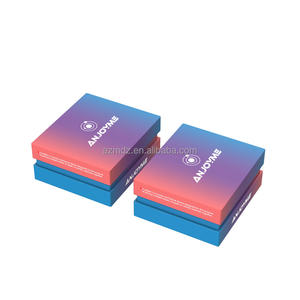 Laminación brillante de alta calidad, embalaje de regalo cuadrado de lujo para el cielo y la tierra, <span class=keywords><strong>5</strong></span> gramos, 7g, caja de tarro de vidrio vacía de 7ml resistente a los niños - Product Image 4