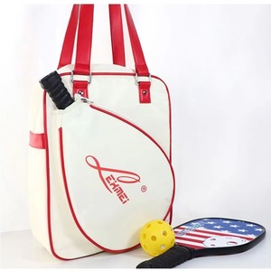 Sac à dos de pickleball BSCI, vente en gros, sac à bandoulière personnalisé pour femmes, sac de tennis de plage, sac de padel, sac en néoprène et cuir PU - Product Image 1