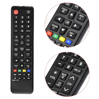 Télécommande universelle de remplacement BN59-01199F pour Smart TV, code fixe, piles AAA, portée 10m, bouton Smart Hub pour téléviseurs Samsung